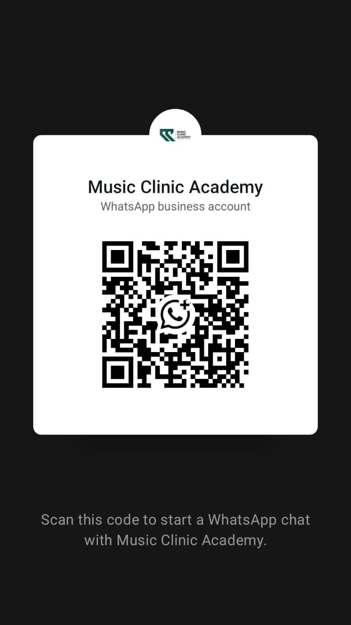 Scan to chat with Music Clinic Academy on WhatsApp